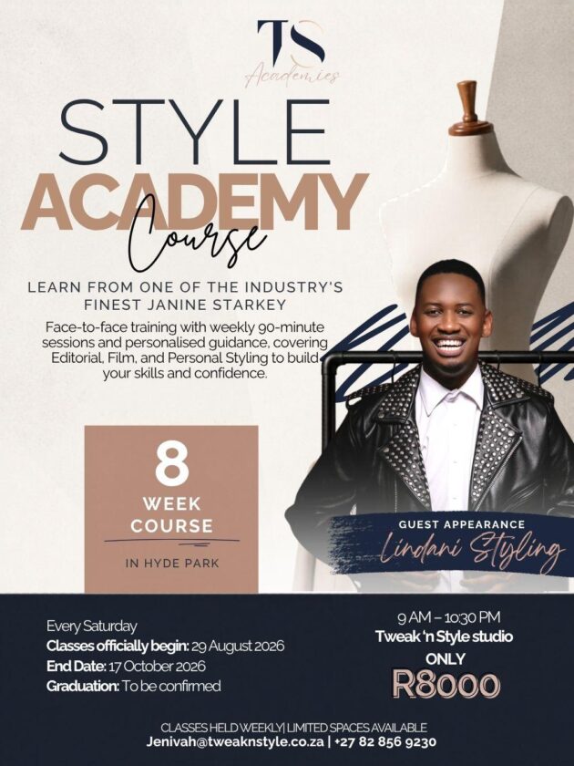 STYLE ACADEMY - 8 WEEK COURSE WITH LINDANI STYLING